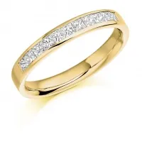 Gold and Diamond Wedding Ring