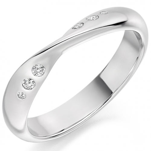 Shaped Diamond Ring 