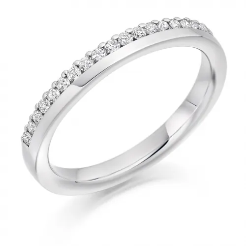 Claw Set Eternity Ring - (TBCHET2301) - All Metals