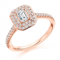 Halo Engagement Ring - (TBCENG3988) - GIA Certificated