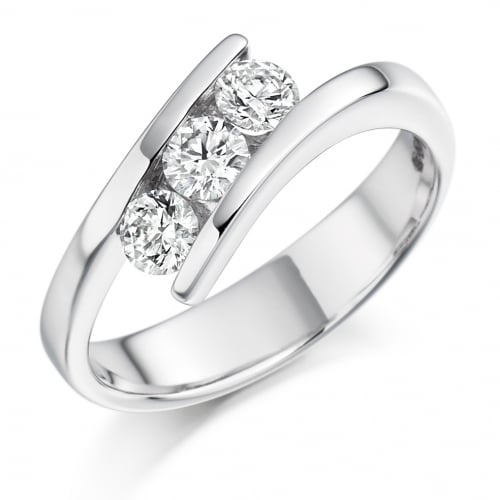 Engagement Ring Trilogy  - (TBCTRL1072) - All Metals