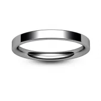 Flat Court Very Heavy Wedding Rings For Mens