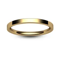 2mm Gold Band