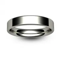 White Gold Wedding Ring Band in uk