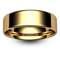  7mm Yellow Gold Wedding Bands in uk