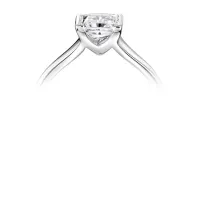 gold solitaire engagement ring