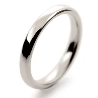 White Gold Wedding Ring/