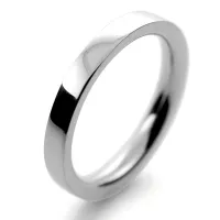 2.5mm Men's Platinum Wedding Bands 