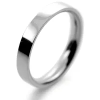 3mm Platinum Wedding Rings