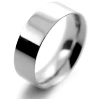 7mm Platinum Wedding Rings