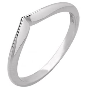 Shaped Wedding Ring 2mm (R913) - All Metals