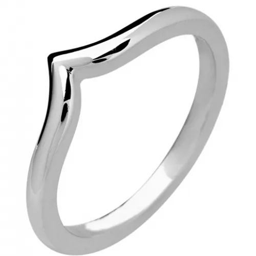 2.5mm Shaped Wedding Ring (R969) - All Metals