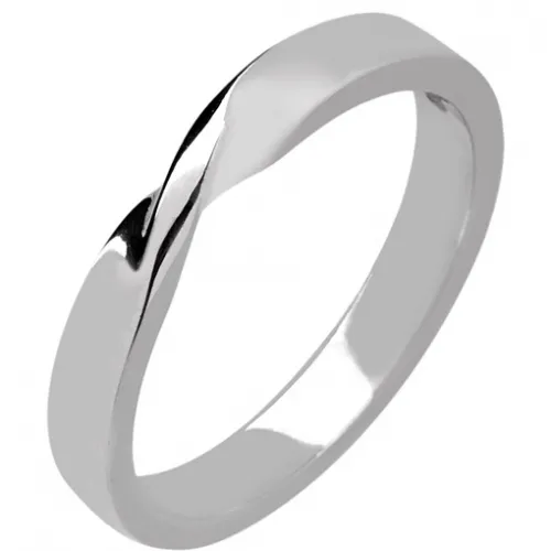 Court Shape Ring 3mm (R993) - All Metals