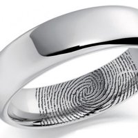 D Shaped Platinum 6mm Heavy Wedding Ring 